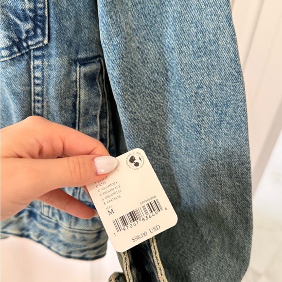 We The Free Opal Swing Denim Jacket Free People - Picture 4 of 6